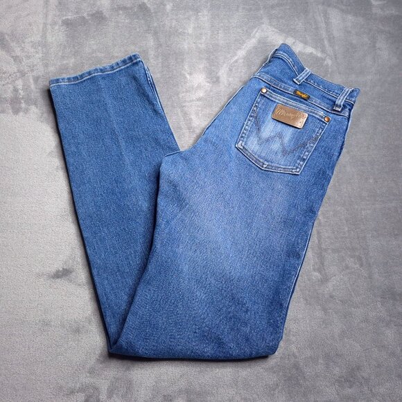 Wrangler Mens 13MAFGK Jeans 31x36 Straight Fit Cowboy Cut Active Flex - Picture 1 of 7
